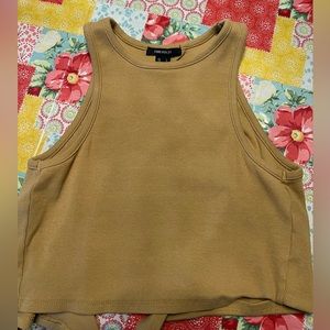 Womens crop top tie back